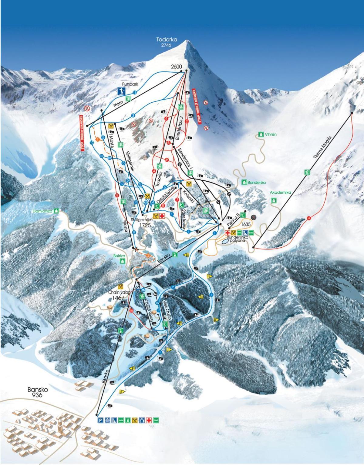 Next To The Ski Lift Downtown Bansko Exterior photo